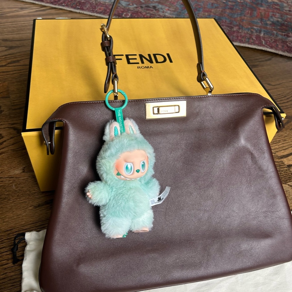 Fendi Peekaboo Leather Bag